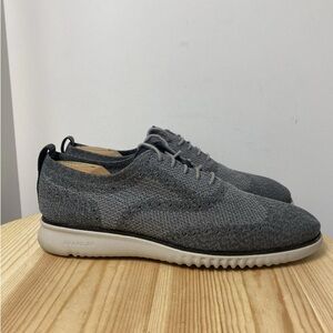 Cole Haan ZeroGrand Lace Up Low Top Oxford Shoes C27565 Gray Men’s Size 11 M
